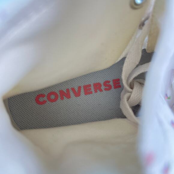 Converse Chuck Taylor All Star Move White Platform High Top Sneaker Youth Size 4 - Picture 9 of 11